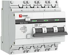 Автомат дифференциального тока АВДТ EKF PROxima АД-32 4п 50А 100мА 4,5кА C тип AC картинка